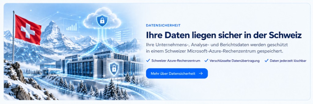 Schweizer Microsoft-Azure-Rechenzentrum mit Matterhorn und Datensicherheit